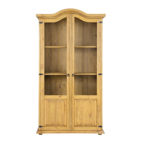 Vitrína Rustikal KW 803 borovica 