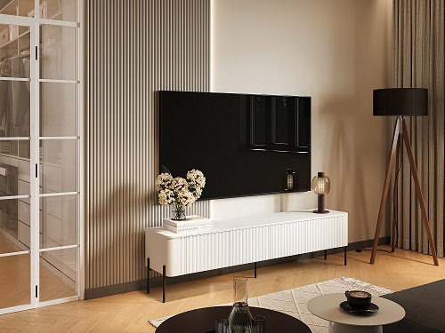 Vera Tv stolík 190 biely