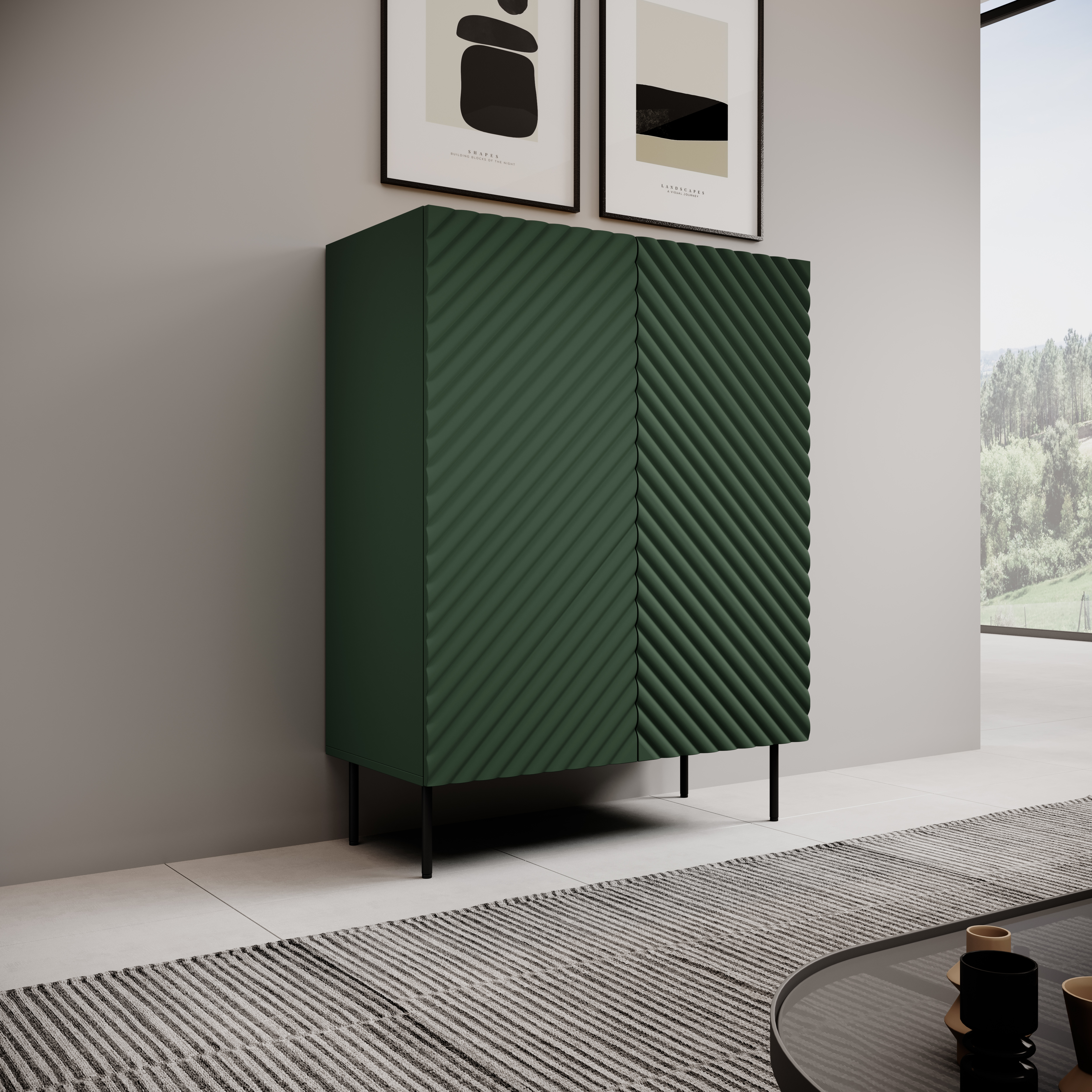 Onda Komoda 2D2S zelená